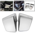 Left & Right Chrome Battery Side Covers For Honda Shadow ACE 750 VT750C VT750CD