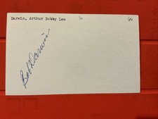 Bobby Darwin🔥🔥MLB Debut: 1962 Los Angeles Angels🔥🔥Autograph🔥🔥🔥