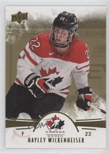 2016 Upper Deck Team Canada Juniors Women's Gold Hayley Wickenheiser #1 HOF 1o3