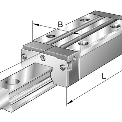 KWVE45-B-SN-RROC-V2-G3 INA 45 x 86 x 140,6 mm LINEAR PLAIN UNIT