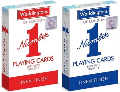 Handgefertigte Waddingtons Nummer 1 Spielkarten - lehrreich & unterhaltsam!