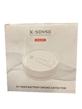 🔥Smoke Detector X-SENSE SD2LOAX  NEW-OPEN BOX- DIRECTIONS 10 yr detector
