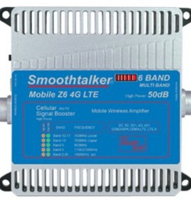 Smoothtalker Z6 Pro 50dB 4G LTE High Power Cellular Signal Booster 120 V BMUZ650