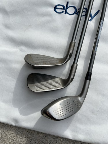 PING G5 19° HYBRID + 7 & 9 Iron Set TFC 100H Soft Regular Graphite Shaft RH - Picture 2 of 5