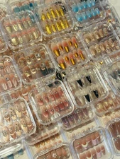 3 Sets Mystery Press-On Nail Box | Handmade Reusable | Gift | Random Style