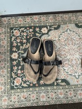 Size 9 Vintage Mudd Sandals Thongs Flip Flop Buckle Strappy Prep Open Toe Y2k
