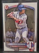 2025 Bowman #BP-144 Pablo Guerrero Prospects Texas Rangers