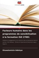 Facteurs Humains Dans Les Programmes De Sensibilisation à La Formation ISO 27001