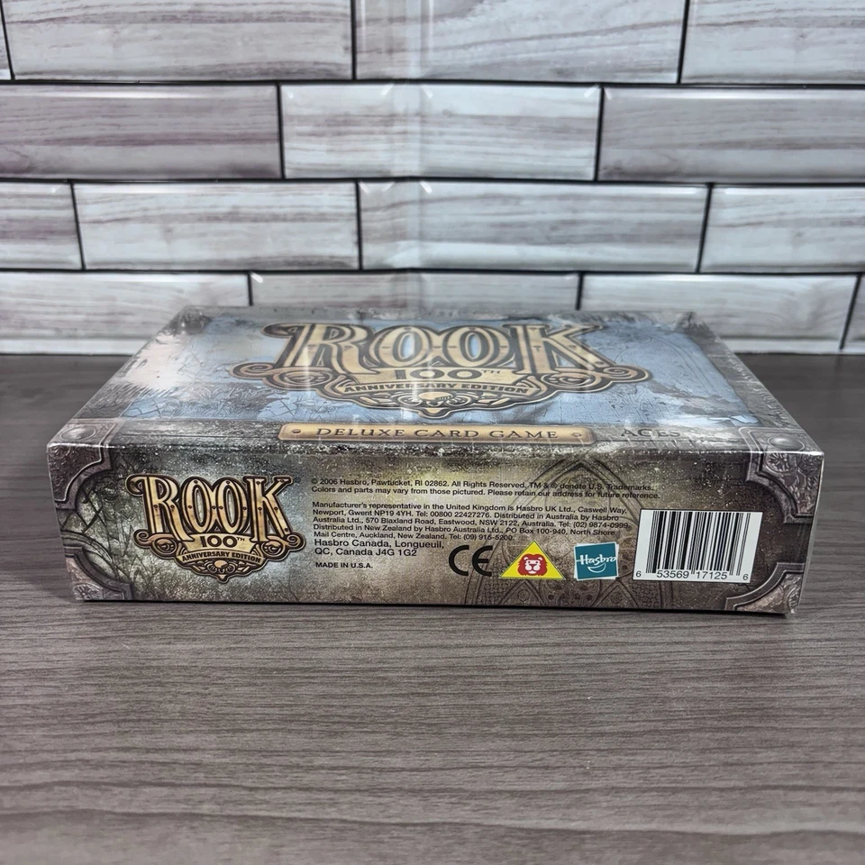 2006 Hasbro ROOK 100th Anniversary Edition Deluxe Card Game **NEW/SEALED** - Image 2 of 4