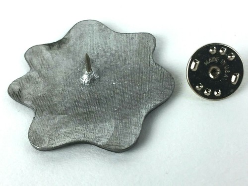 Mystery Spiky Headed Character Pin Who Is It? Let Us Know. Acquired 1984-97 - Picture 5 of 12
