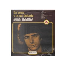 DON BACKY disco LP 33 giri UN UOMO E LA SUA FANTASIA Made in Italy 1978
