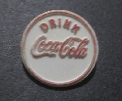 Drink Coca-Cola Golf Ball Marker Action Line USA Some Fading with the Red