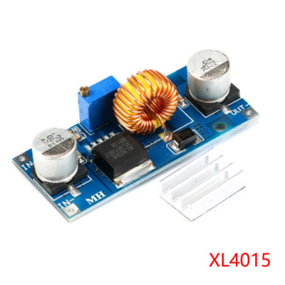 5A XL4015 DC-DC Step Down Adjustable 4-38V Power Supply Module LED Lithium New