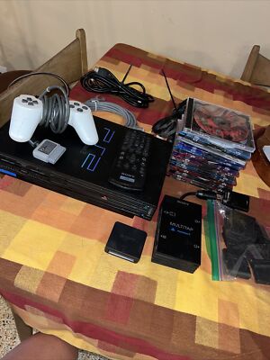 Console Sony PlayStation 2 Slim – Avec 1 Manette et Tous les
