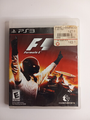 F1: Formula 1 (Sony PlayStation 3, PS3 - 2011) Codemasters