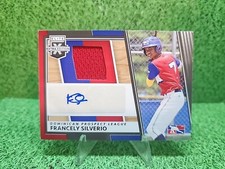 2022 Elite Extra Edition DPL Material Auto Relic #DMS-FS Francely Silverio