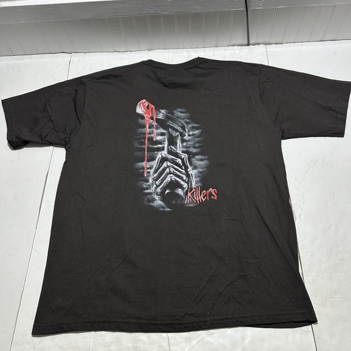 Vintage Iron Maiden Shirt Mens XL Killers Nacho Pop Underground