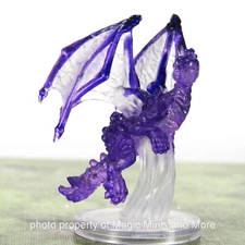 Fizban's Treasury Dragons ~ AMETHYST DRAGON WYRMLING Icons D&D Promo miniature 2