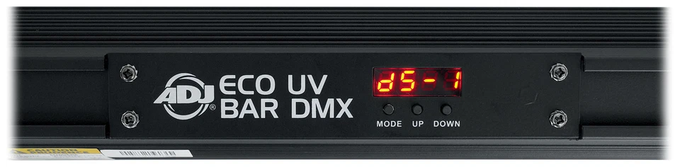 (2) American DJ ECO BAR UV DMX 18x3w Ultraviolet LED Bar Black Lights w/ Remotes - Image 4 of 4