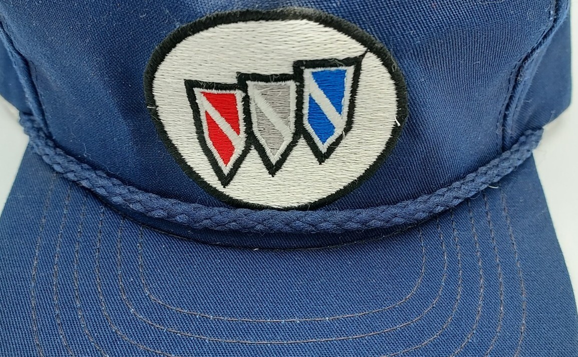 Vintage Buick Rope Golf Hat Cap Blue Snapback eBay