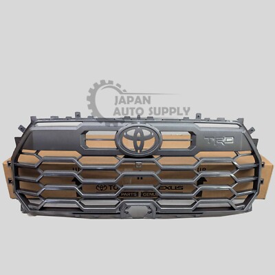 OEM GENUINE TOYOTA 22-25 TUNDRA TRD OFFROAD GLOSS GRAY GRILLE INSERT 53101-0C210