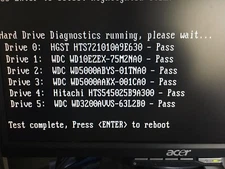 HTS545025B9A300 HGST Hitachi Travelstar 250GB SATA Fully Tested and 0'd