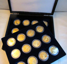 Legendary Aircraft Collection of World War II $10 24 Coin Set 1991 Marshall Isl.