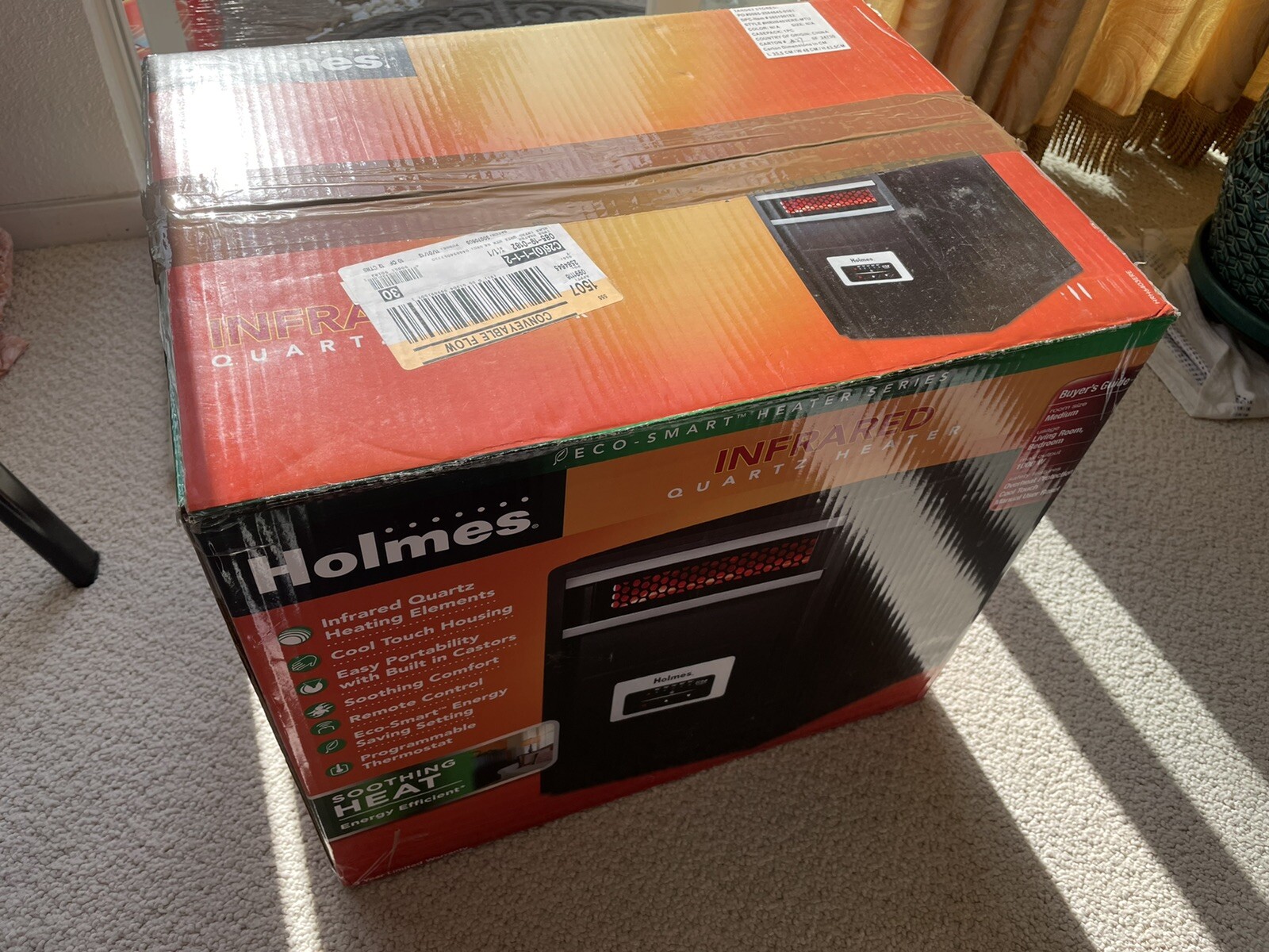 HOLMES Programmable Infrared Quartz Heater HRH6403ERE | eBay