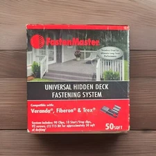 FastenMaster Universal Hidden Deck Fastening System 50 sq.ft.