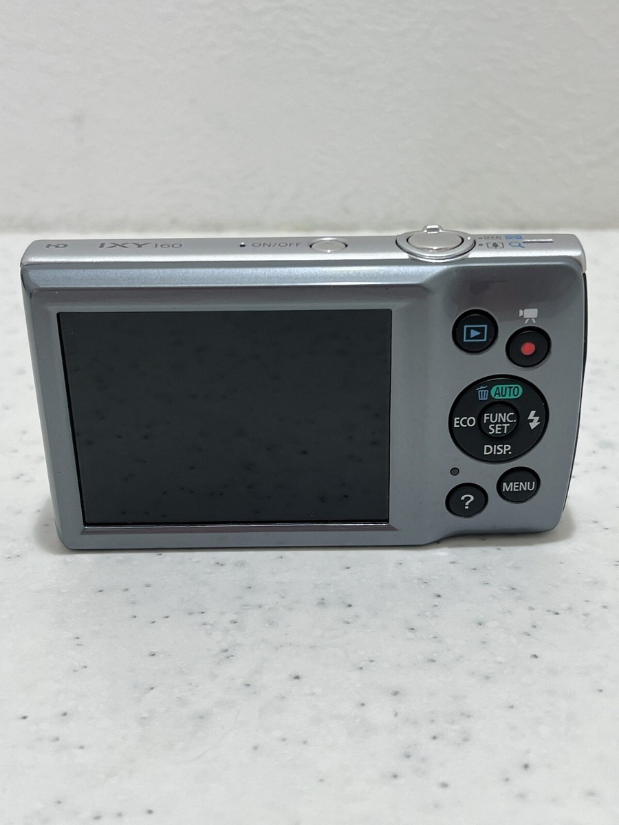 デジカメ Canon IXY 160 8× IS DIGITAL CAMERA Canon Digital Camera IXY 160 Silver 20.0MP 8x Zoom Compact Digital