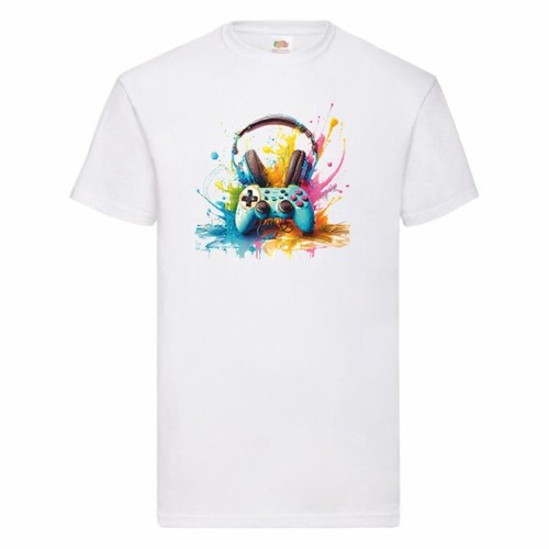 Gaming Controller And Headset T Shirt Small-2XL - Picture 20 of 24