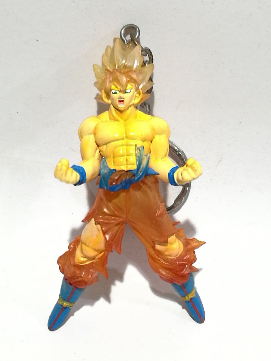 Japan Banpresto Dragon Ball Z Goku SS HG Action Figure Keychain