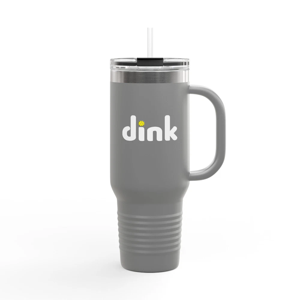 40oz Insulated Pickleball Travel Mug for On-the-Go Hydration and Style