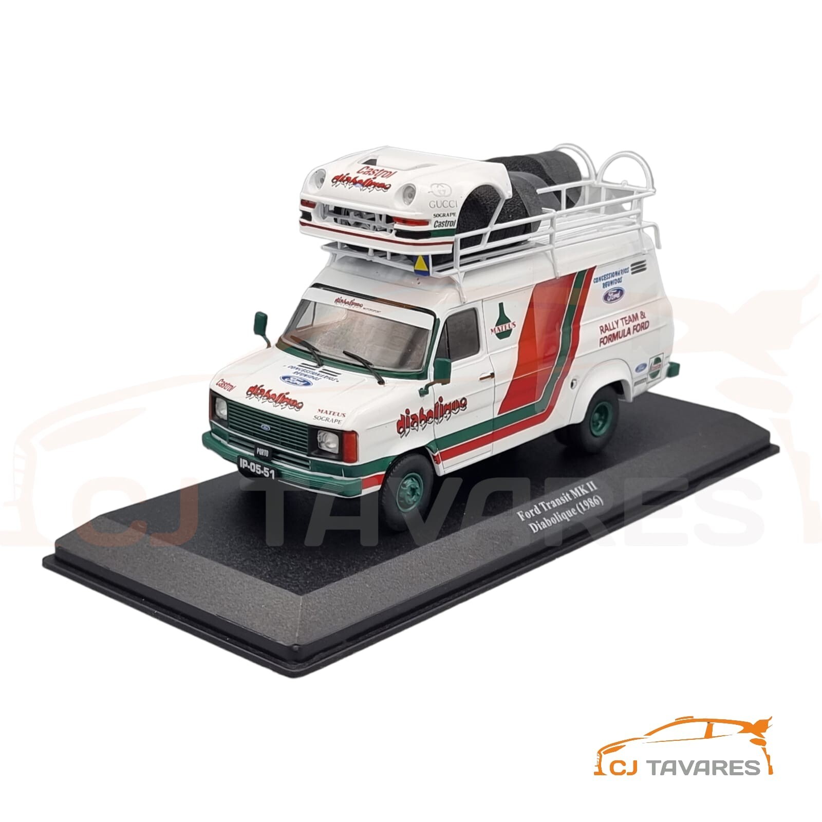 ALTAYA FORD TRANSIT DIABOLIQUE RALLY TEAM 1986 1/43 | eBay