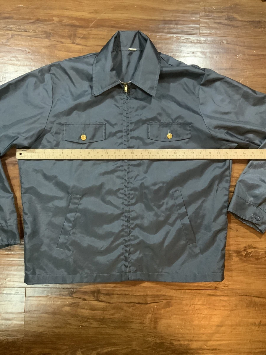 Vintage 70s US Mail Nylon Jacket USPS Carrier Size Large