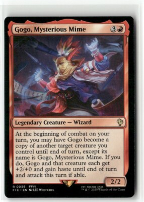 Gogo, Mysterious Mime Commander FINAL FANTASY MTG NM