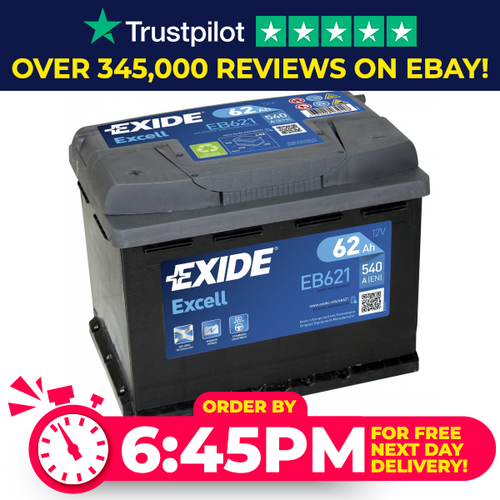 Аккумулятор eb621 exide