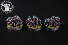 CUSTOM ORDER Tyranid Ripper Swarms pro painted