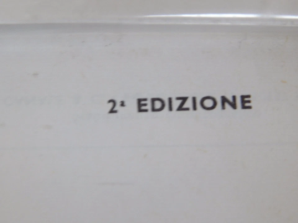 CATALOGO PARTI DI RICAMBIO SOLO CARROZZERIA ORIGINALE FIAT DINO SPIDER 1968 - Immagine 4 di 4