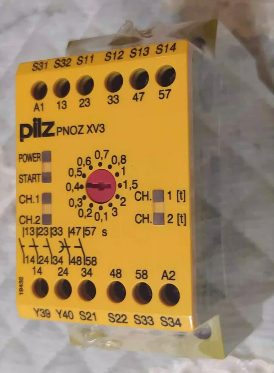 1PC New PILZ PNOZ XV3 3 24VDC 3n/o 2n/o t Safety Relay 774542 Fast