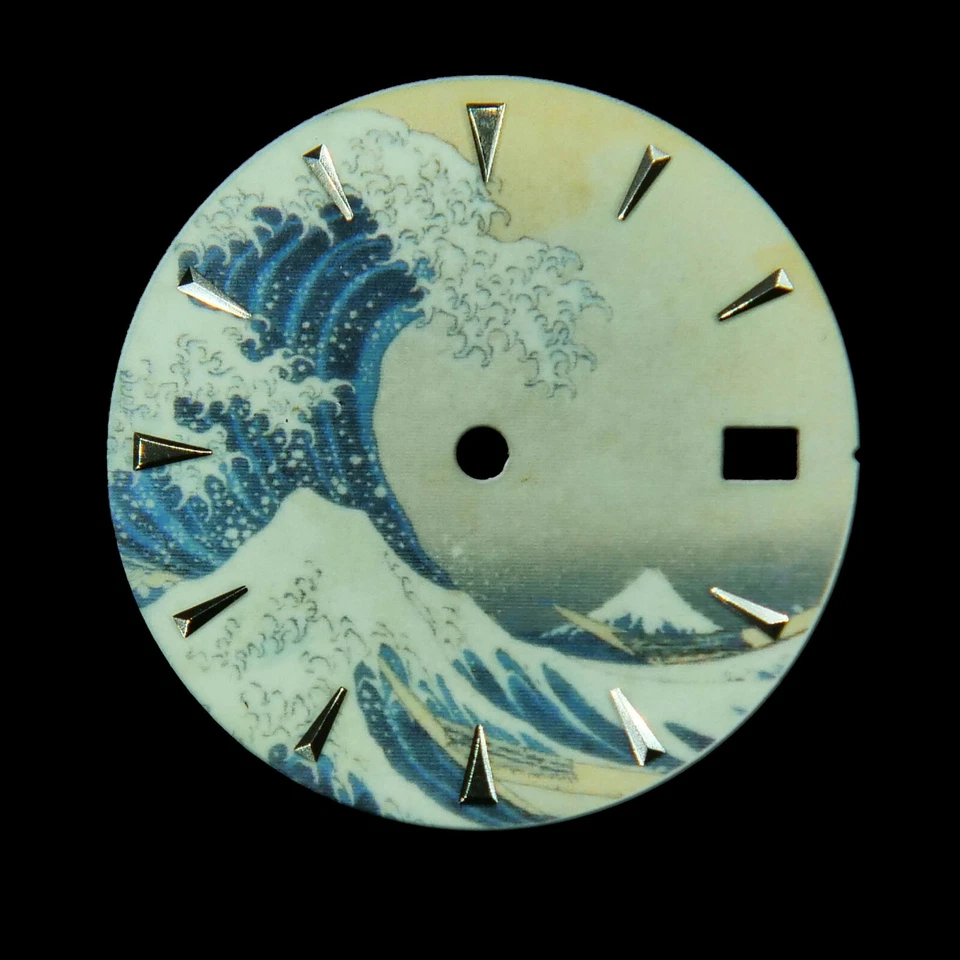 The Great Wave Kanagawa Dial For Seiko SKX007, for NH35, C3Lume, Triangle - Image 2 of 4