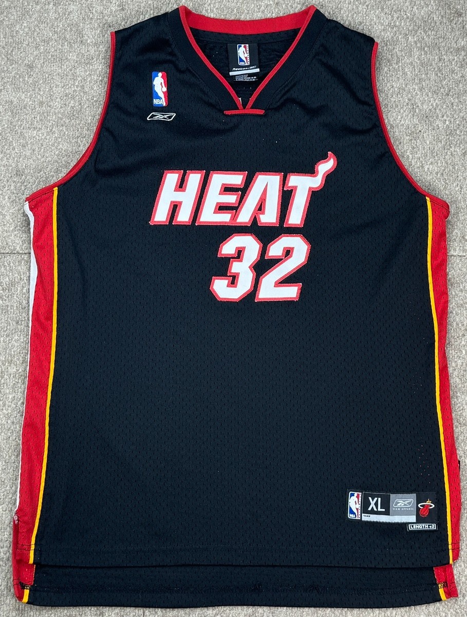 ウェア NBA MIAMI HEAT #32 O'NEAL Vintage Miami Heat #32 Shaquille O'Neal Reebok NBA