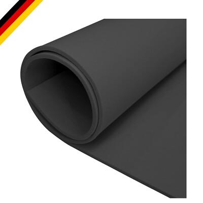 Schaumstoffplatte Schwarz Eva Foam Board - 350mmB x2mmD x1.6mL Schaumstoffpla...