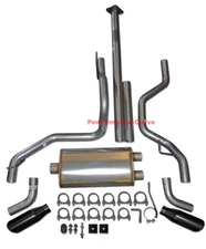 15-20 Ford F150 2.7 3.5 5.0 Performance Dual Exhaust Kit w/ 22" MaxFlow Muffler