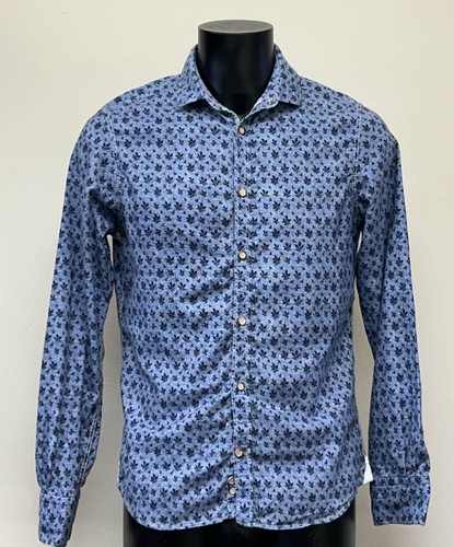 Colours & Sons Mens Shirt Small Blue (SHP)