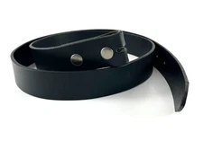 Belts.com Genuine Leather Replacement Belt Strap Black Size 36