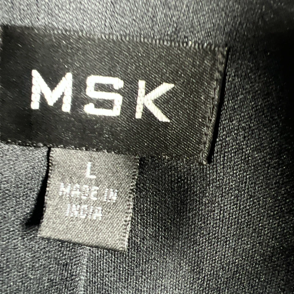 Chaqueta para mujer MSK grande de terciopelo azul negro manga larga cubierta botones forrada Foto 3 de 4