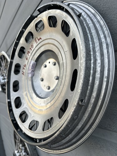 1980-82 Pontiac Pheoenix Factory 13” Hubcaps 4 Spoked Used Hollander 5059A Oem - Picture 12 of 12