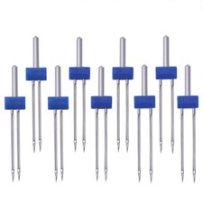 12 Pcs Double Brother Sewing Machine Needles Zigzag Machines