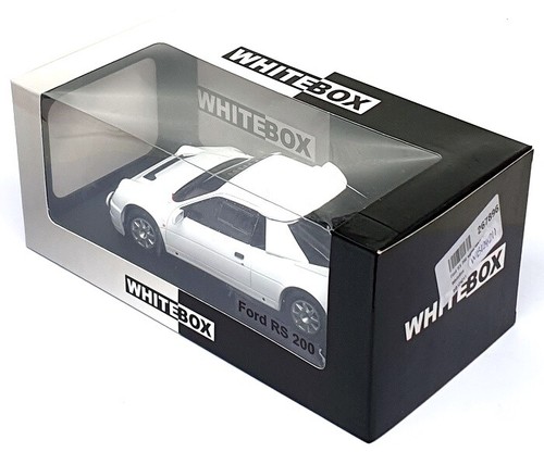 Whitebox 1/24 Scale Diecast WB124211 - Ford RS 200 - White - Picture 5 of 5